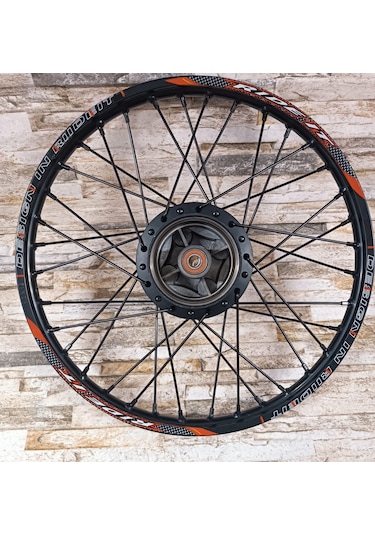 Ride İt Jant Komple Siyah Arka Jant Yüksek Göbek 1.20 X 19 '-