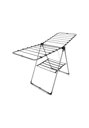 Perilla Silvia Ütü Masası Ironika Kalın Borulu Kurutmalık Set - Antrasit Antrasit