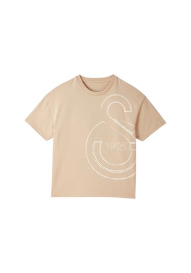 Gsstore Galatasaray Lisanslı Çocuk T-shirt Kahverengi