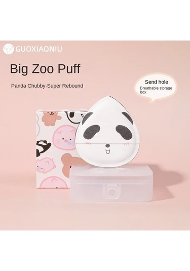Guo Xiaoniu Büyük Hayvanat Bahçesi Tozu Puf Süper Yumuşak Hava Yastığı Hatmi Sünger C