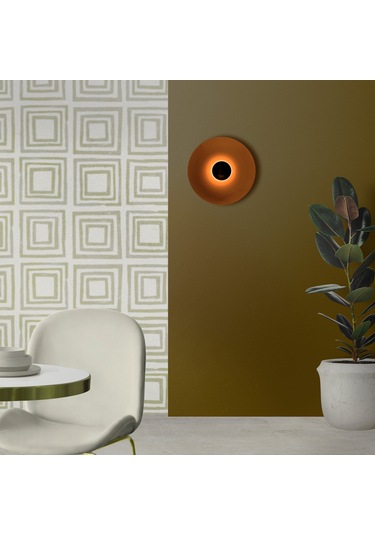 Hidden Led Duvar Aplik 35 Cm Bakır