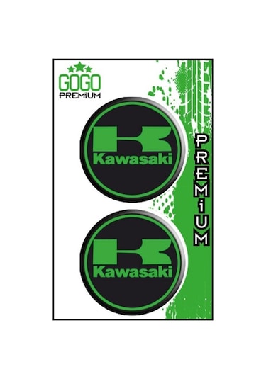 Kawasaki Uyumlu (5x5 Cm) İkili Damla Etiket