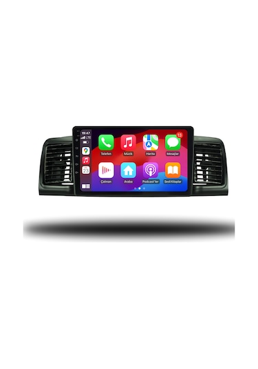 Caros Toyota Corolla Sole Terra 2003-2006 Uyumlu Android Multimedya 4-64 Gb 9''