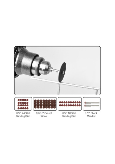 Geeroyoo 151 Parçalı Çok Amaçlı Taşlama Ve Polisaj Seti - Ahşap, Cam, Seramik İçin