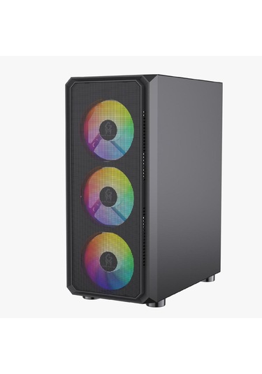 R14 Rainbow 4 Fanlı Atx Gaming Kasa 450w Psu