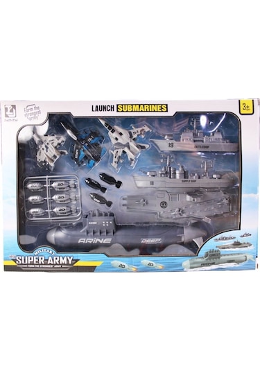 Kzl-t074 Denizaltılı Savaş Oyun Seti -kızılkaya Oyuncak