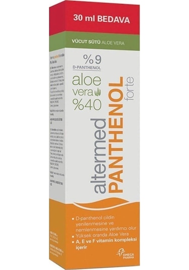 Panthenol Forte Vücut Sütü Aloe Vera 200 ML