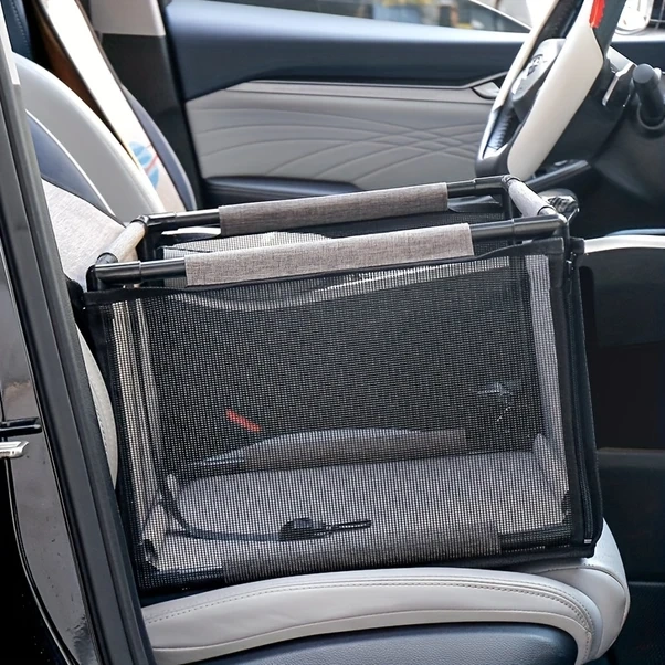 Tongdashop Koyu Gri 92 Manzara Yüksek Kaliteli Küçük Ve Orta Boy Evcil Hayvan Araç Koltuğu