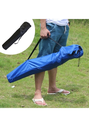 Homyl Açık Yürüyüş Piknik Için Kamp Sandalye Çanta Siyah Siyah Çok Renkli