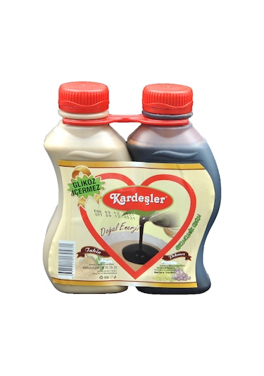 Kardeşler Üzüm Pekmezi 500 G + Tahin 400 G
