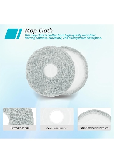 Xurunkeji Roborock Saros 10r / G20s Ultra Ana Fırça Yan Fırça Filtre Paspas Pedleri Toz Torbaları Vakum Parçaları İçin Yedek Parçalar