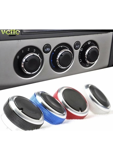 Ford Focus Klima Düğme Seti 2005-2014 Siyah Renk