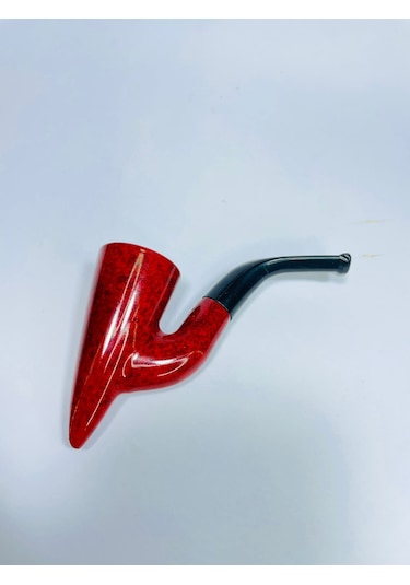 Alcan Marka Ahşap Görünümlü Sert Akrilik Pipo 10 CM HG712