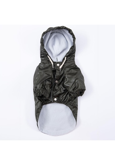 Pettrend Haki Mont Köpek Mont Köpek Kıyafeti Köpek Yağmurluğu