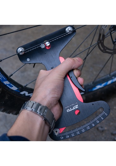 Reedark Alüminyum Jant Ayar Aracı Bisiklet Tensiometre, Tel Gerginlik Ölçer, Dağ Bisikleti Tekerleği Düzenleyici Çok Renkli