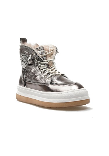 Guja Kadın Taş Detaylı Sneaker Günlük Bot 36-40 24k 23k321-7 Z Gri Gri