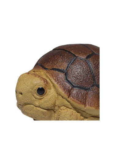 Homyl Mor Kil Çay Pet, Kaplumbağa Heykeli Heykelcik Minyatür Küçük