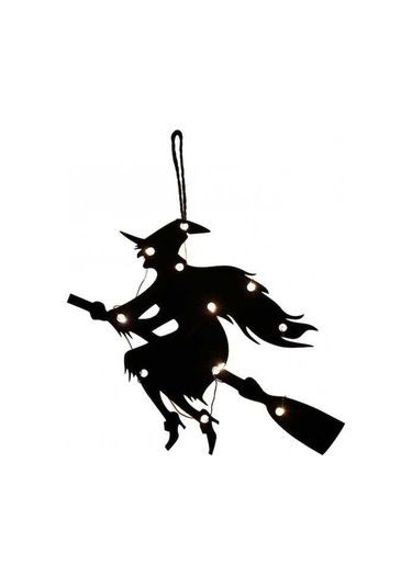 Pazly Suntek Stil-e Pencere Işıklı Ev Dekorasyonu Cadılar Bayramı Hy