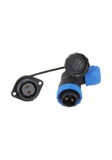 Powermaster Sd20 Su Geçirmez 2 Pin 20 Mm Konnektör (90° Dirsek)