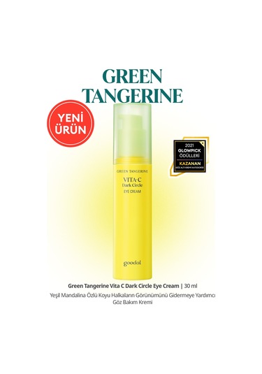 Koyu Halka Karşıtı Göz Bakım Kremi Goodal Green Tangerine Vita C Dark Circle Eye Cream