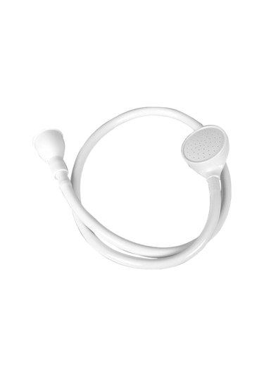 Teltree Beyaz El Tipi Duş Başlığı 1m Hortumlu - Bebek, Yaşlı, Evcil Hayvan Yıkama, Kolay Kurulum, Geniş Kullanim Alanı Diğer