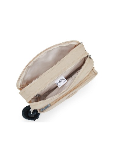 Kıplıng Abanu M Orta Boy Omuz Çantası Bej Back To Beıge Bej