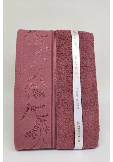 Özdilek Ditsy Havlu 6 Adet - Pembe Mürdüm Çok Renkli