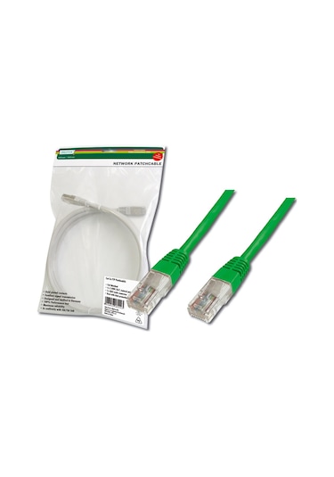 Assmann DK-1511-005/G Digitus Patch Kablo, UTP, CAT. 5E, 0.5 metr