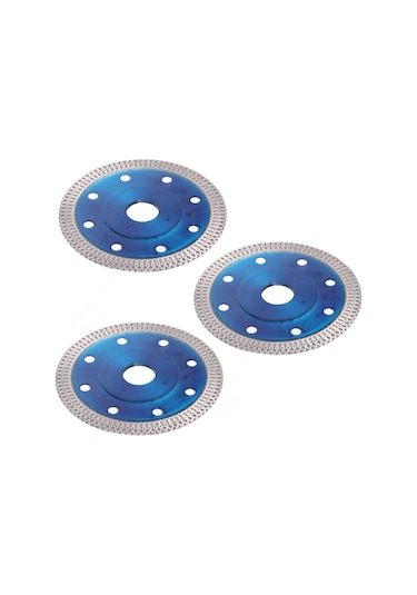 Xindoker 3 Adet Elmas Testere Bladesi Seramik, Mermer, Granit Kesici Aracı, Hızlı Ve Pürüzsüz Kesim, 105x10x20mm