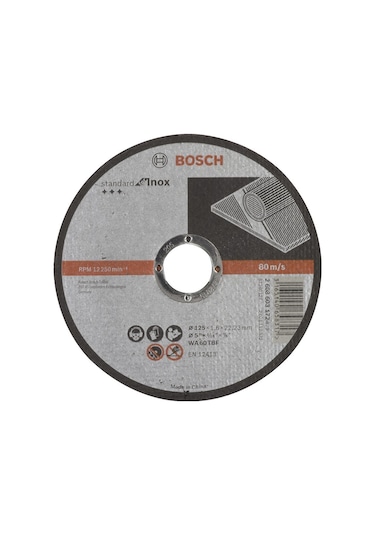 Bosch 125x1.6 Mm Standard For Inox 2608603172
