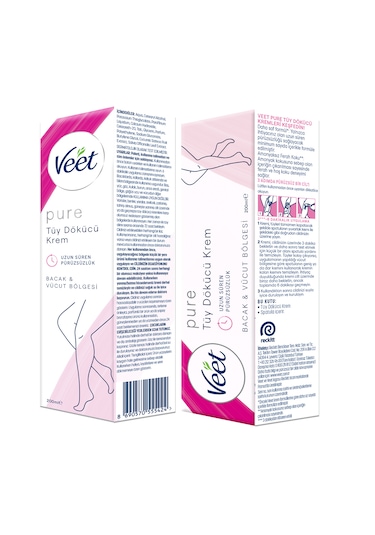 Veet Pure Tüy Dökücü Krem 200 ML + Easy Gelwax Sir Ağda Bantları 20'li