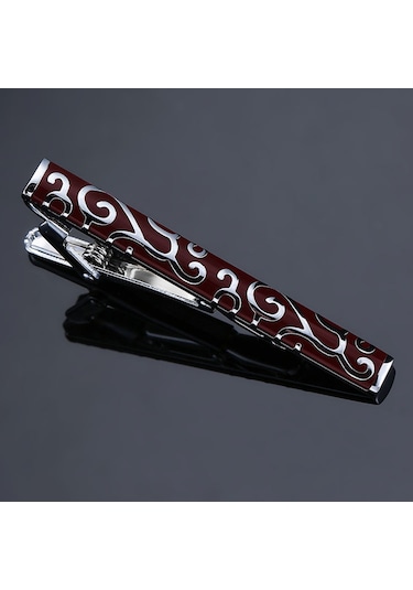 Mufunye Şık Ve Konforlu İş İnsanları İçin Zarif Kravat İğnesi - Çeşitli Renk Ve Desen Seçenekleri Diğer Çok Renkli