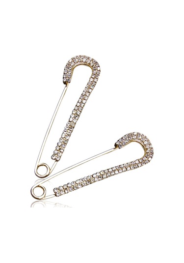 4 Adet Kadın Broş Kazak Ve Şal Broşları Ağlayan Çok Renkli