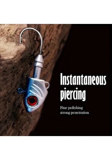 Fochsia 20g 0.705oz 20 Adet Parlak Kırmızı Gözlü Titreşimli Yem Taze Ve Tuzlu Su Balıkçılığı İçin