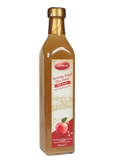Mecitefendi Sandaloz Sakızlı Elma Sirkesi 500 ML
