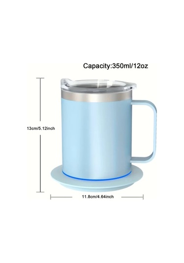 Willowhaven Senbowe Usb Masaüstü Isıtma Pedi Seti Mavi Sıcaklık Kontrolü 10 Saat Otomatik Kapanma