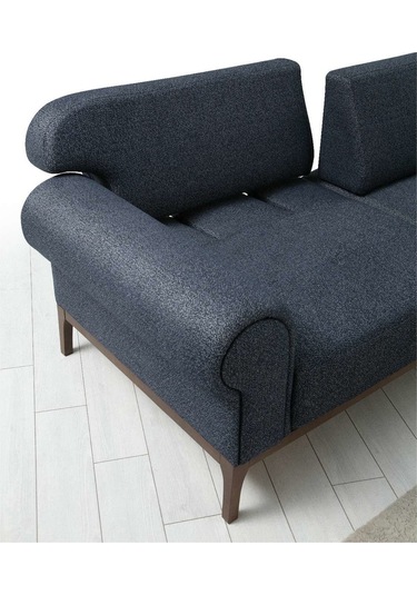 London Sırt Mekanizmalı Köşe Takım + Berjer - Antrasit