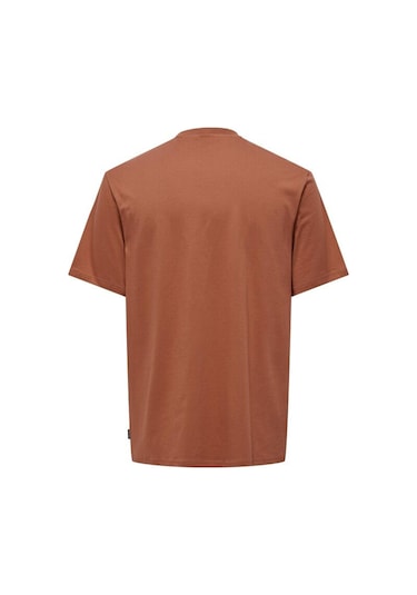 Only & Sons Erkek T Shirt 22028147 Tarçın Tarçın