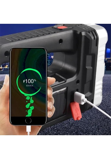 Forlife 30 Watt Solar Şarjlı Fonksiyonel Fener