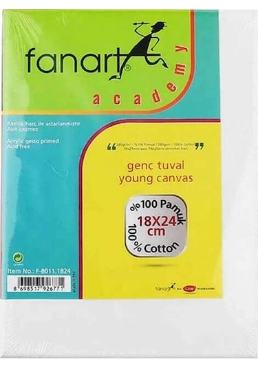 Fanart Academy Tuval 18x24 Cm