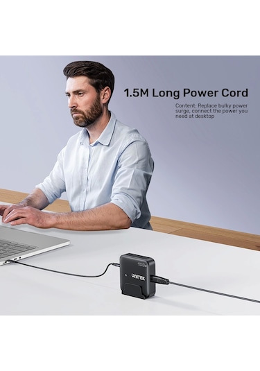 Unitek 100w Masaüstü Şarj İstasyonu Siyah P1229abk