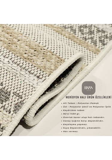 Hann Meridyen Halı 4806 Gri