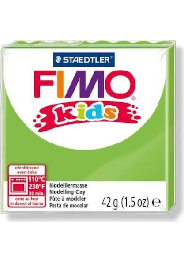 Fimo Kids Yumuşak Polimer Kil 42 Gr 51 Light Green Karışık Çok Renkli