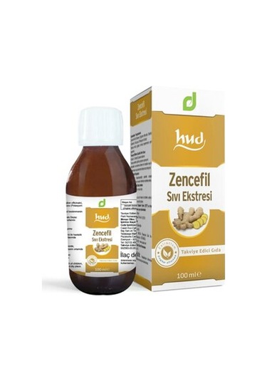 Hud Zencefil Sıvı Ekstresi Ekstrakt 100 ML