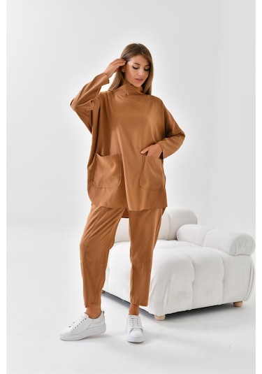 Ftz Women Kadın Takım Kahve-kahve Kahverengi