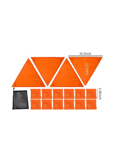 Homyl Yüksek Görünürlüklü Turuncu Güvenlik İşaretleri