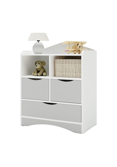 Floradesign Baby Step Çocuk Odası Takımı Gardırop + Şifonyer