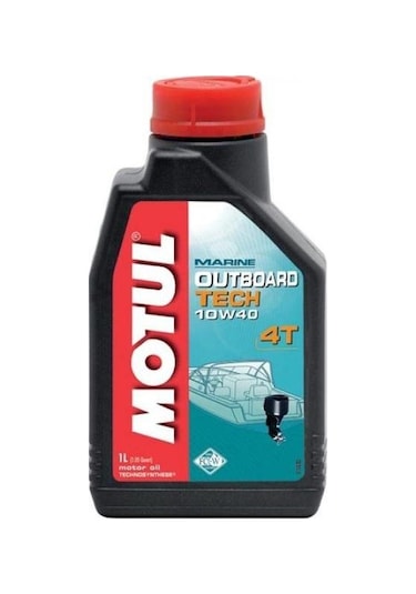 Motul Outboard Tech 4t 10w40 - 1 Litre-Nmma Fc-W