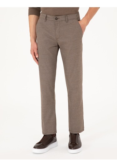 Pierre Cardin Erkek Vizon Pantolon Kanvas-chino 50295941-vr052 Vizon