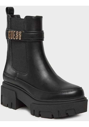 Guess Bayan Bot Fl8yea Ele10 Black Siyah